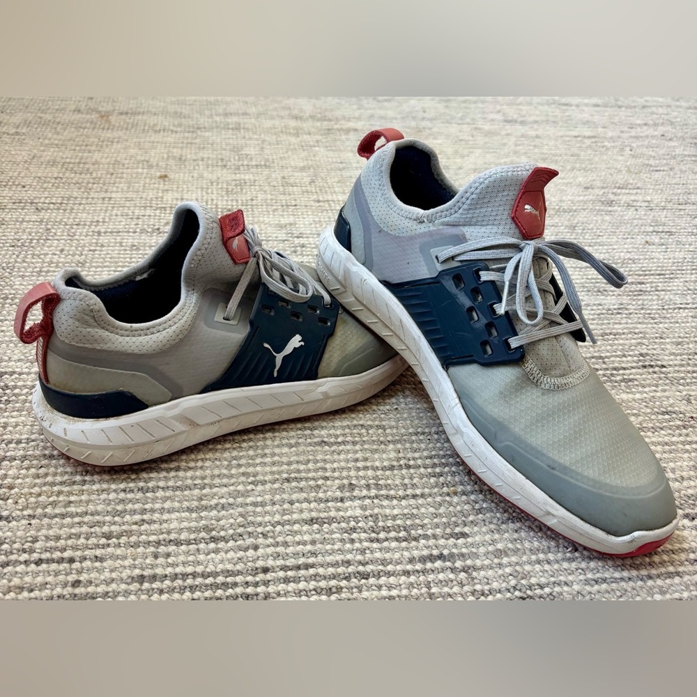 Men’s Puma Gray Golf Shoes- Size 10.5